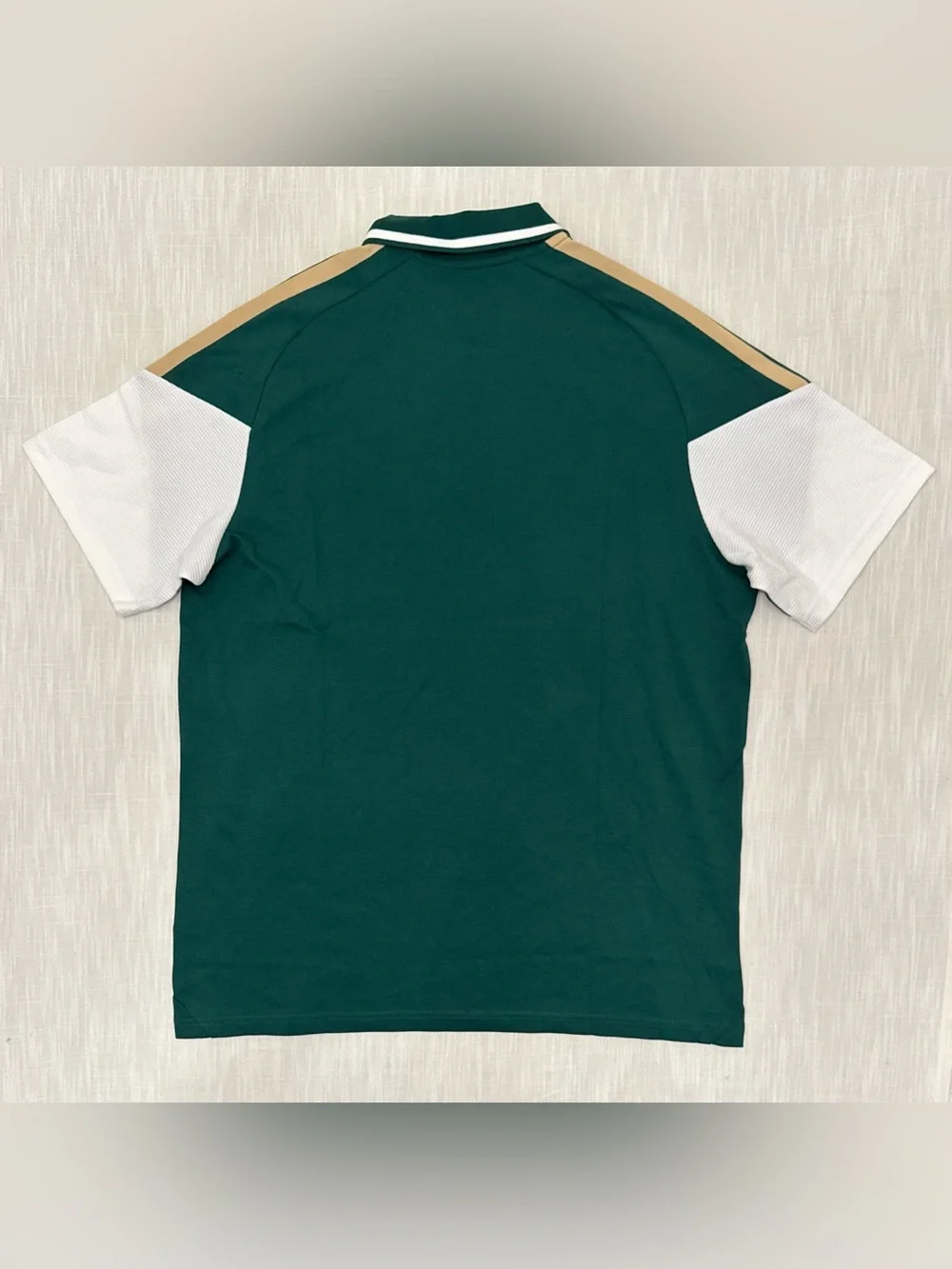 Adidas Italy Italia 26 Tiro Polo Shirt Mens L Collegiate Green Soccer JZ9372 NWT